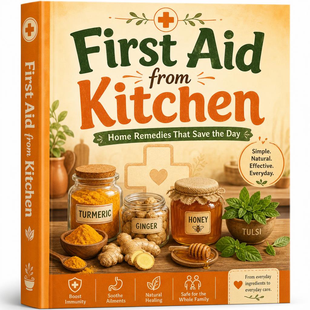 First Aid From Your Kitchen — Ayurveda eBook cover